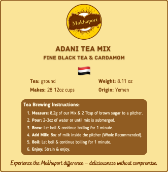 MP's Adani Tea Mix 8.11oz